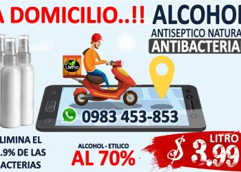 Alcohol antiseptico a Domicilio