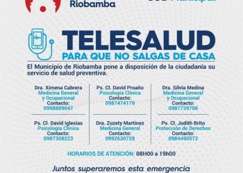 GadmRiobamba habilita TeleSaludRiobamba a través de su Portal