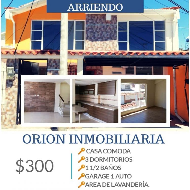 CASA DE ARRIENDO. SECTOR PUCARA