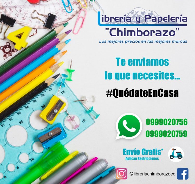 Librería Chimborazo a Domicilio