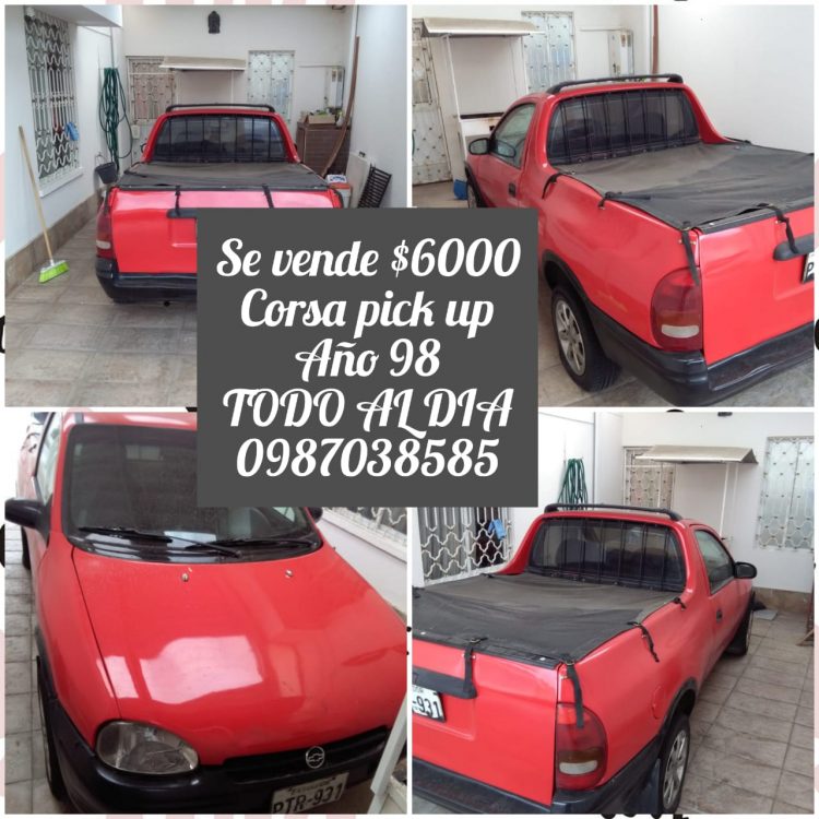 Camioneta corsa pick up